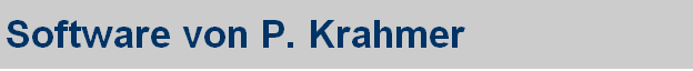 Software von P. Krahmer